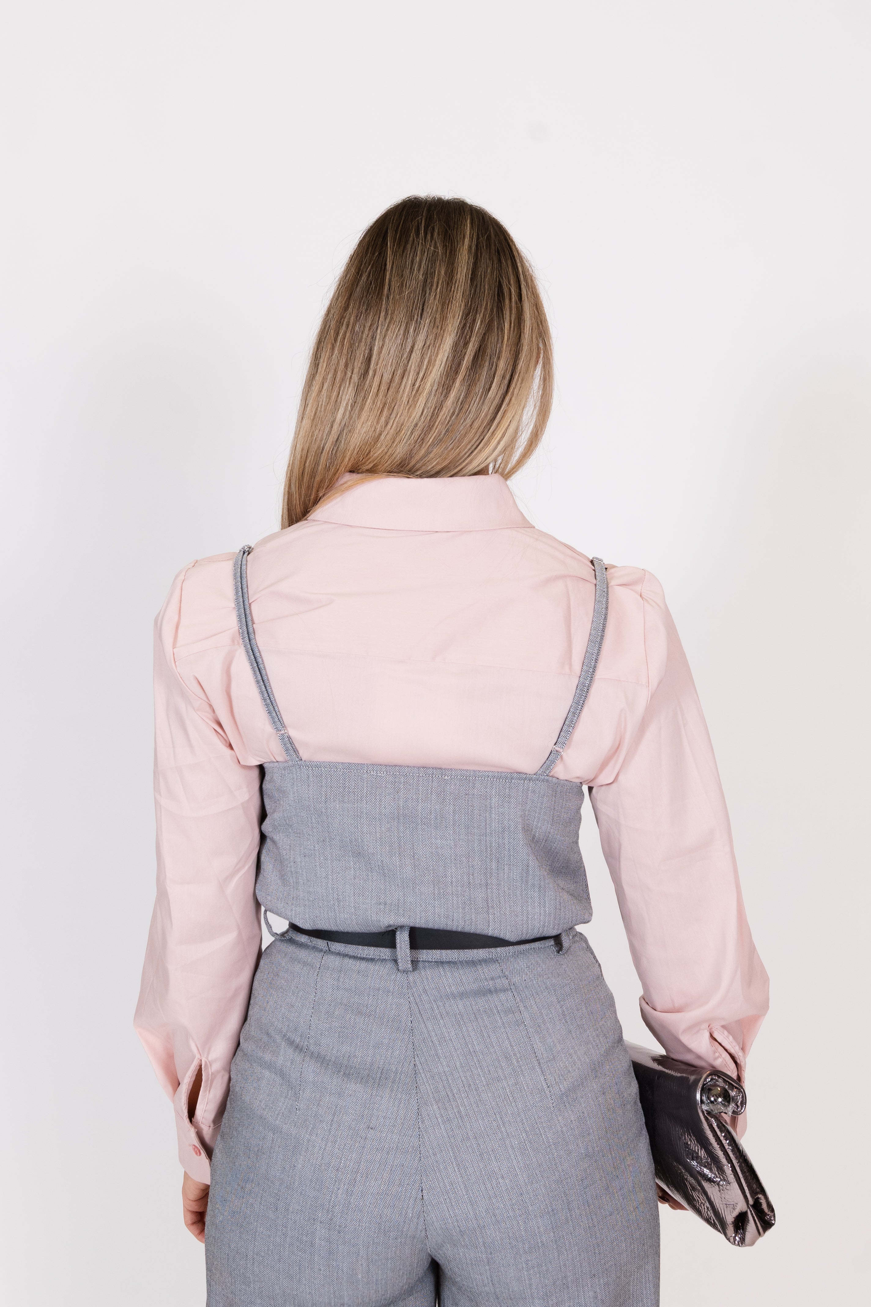 TOP CON INSERTO IN PIZZO LE STREGHE