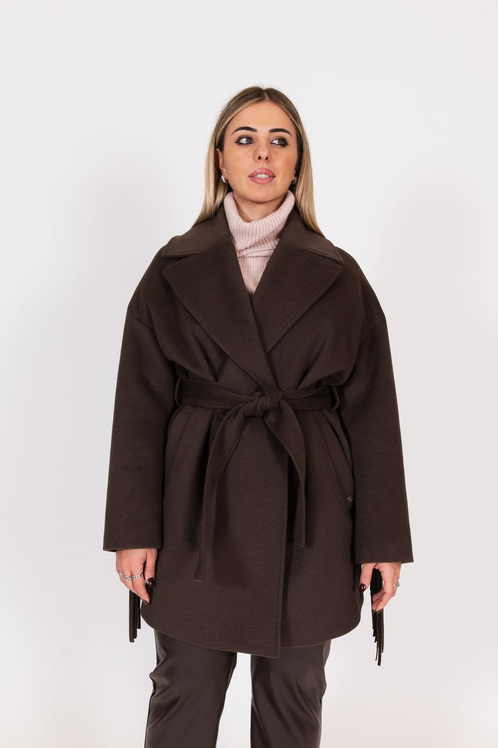 CAPPOTTINO CON FRANGE PLEASE