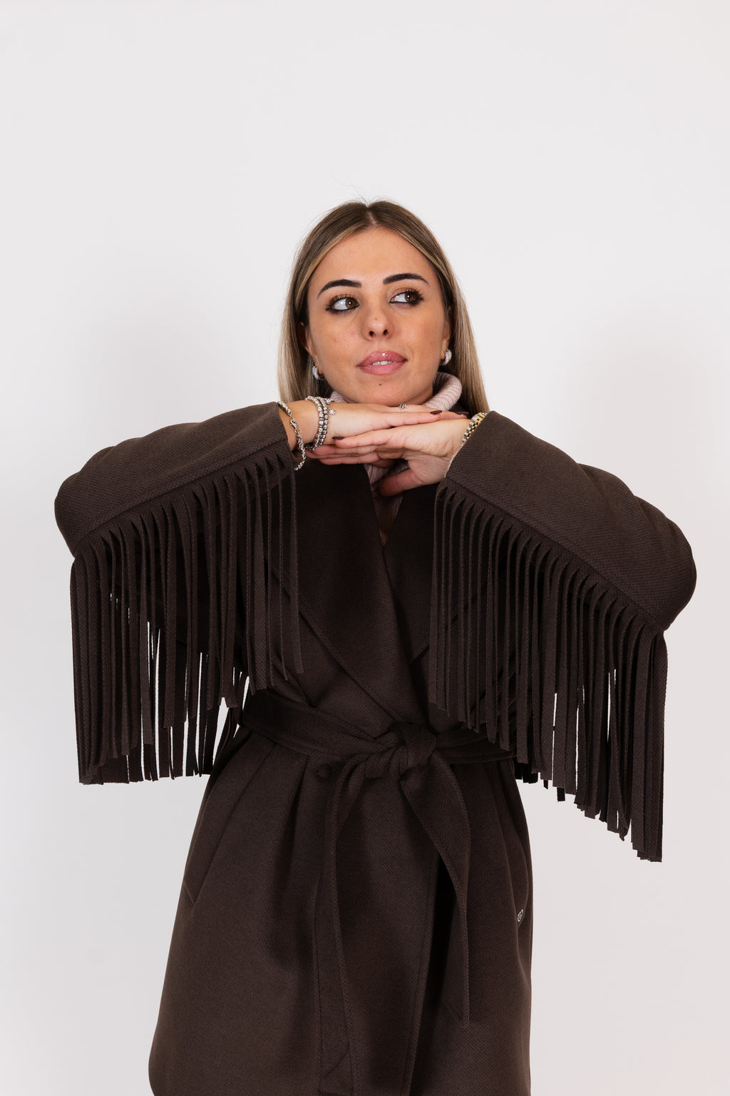 CAPPOTTINO CON FRANGE PLEASE