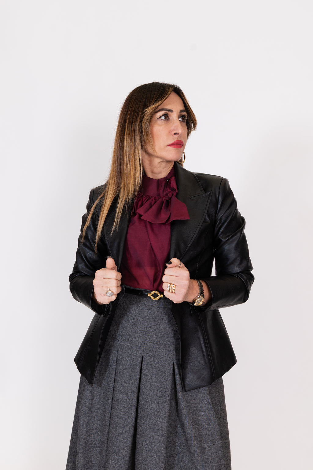 GIACCA DI PELLE PLEASE