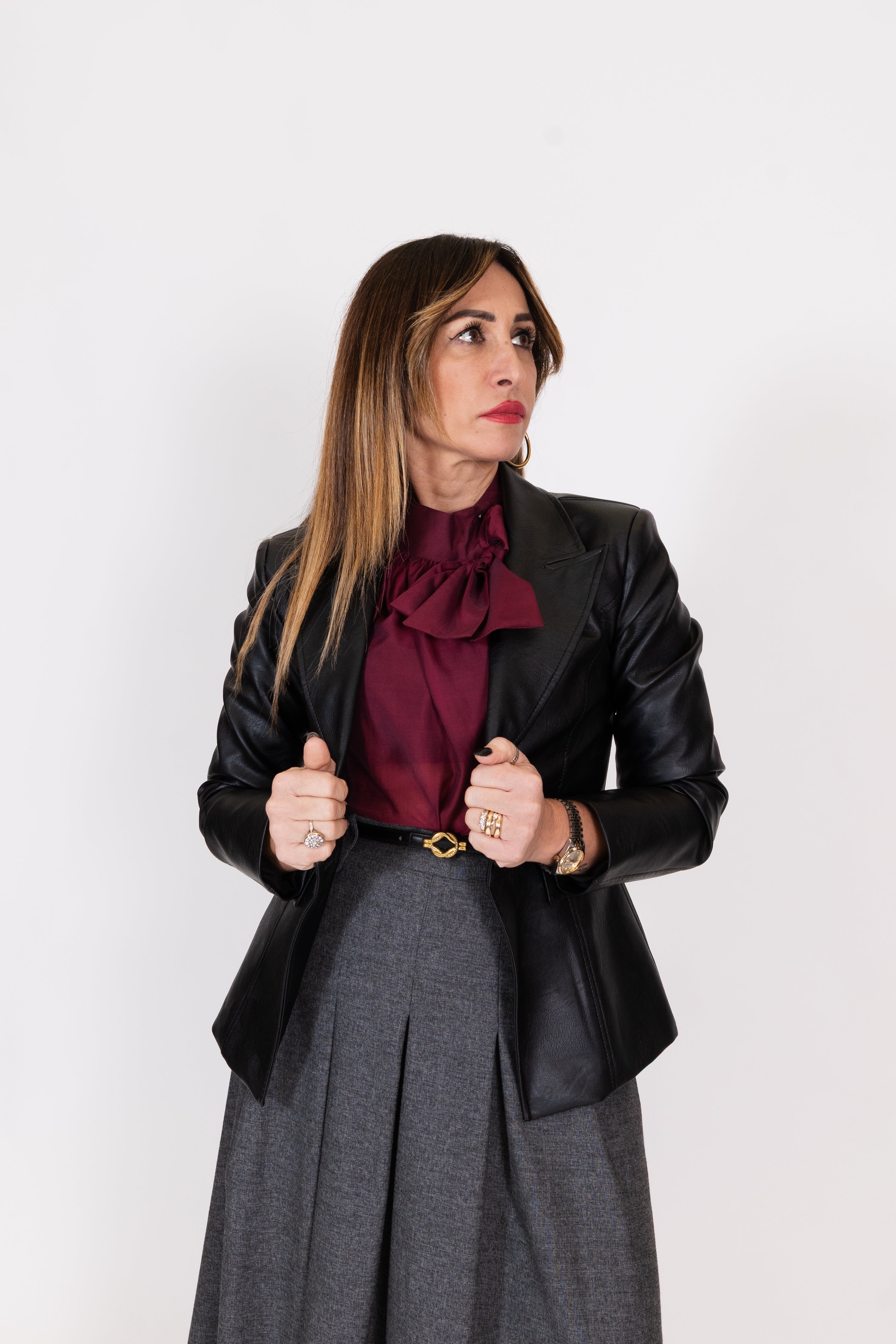 GIACCA DI PELLE PLEASE