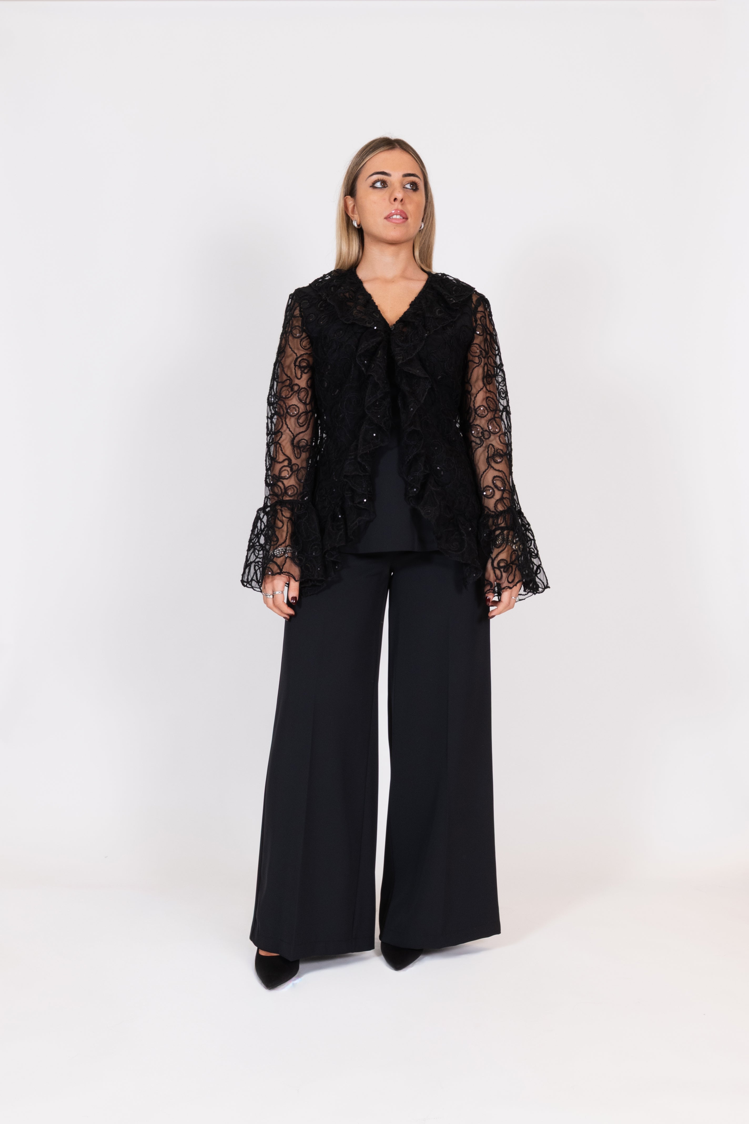 CAMICIA RICAMATA ECO