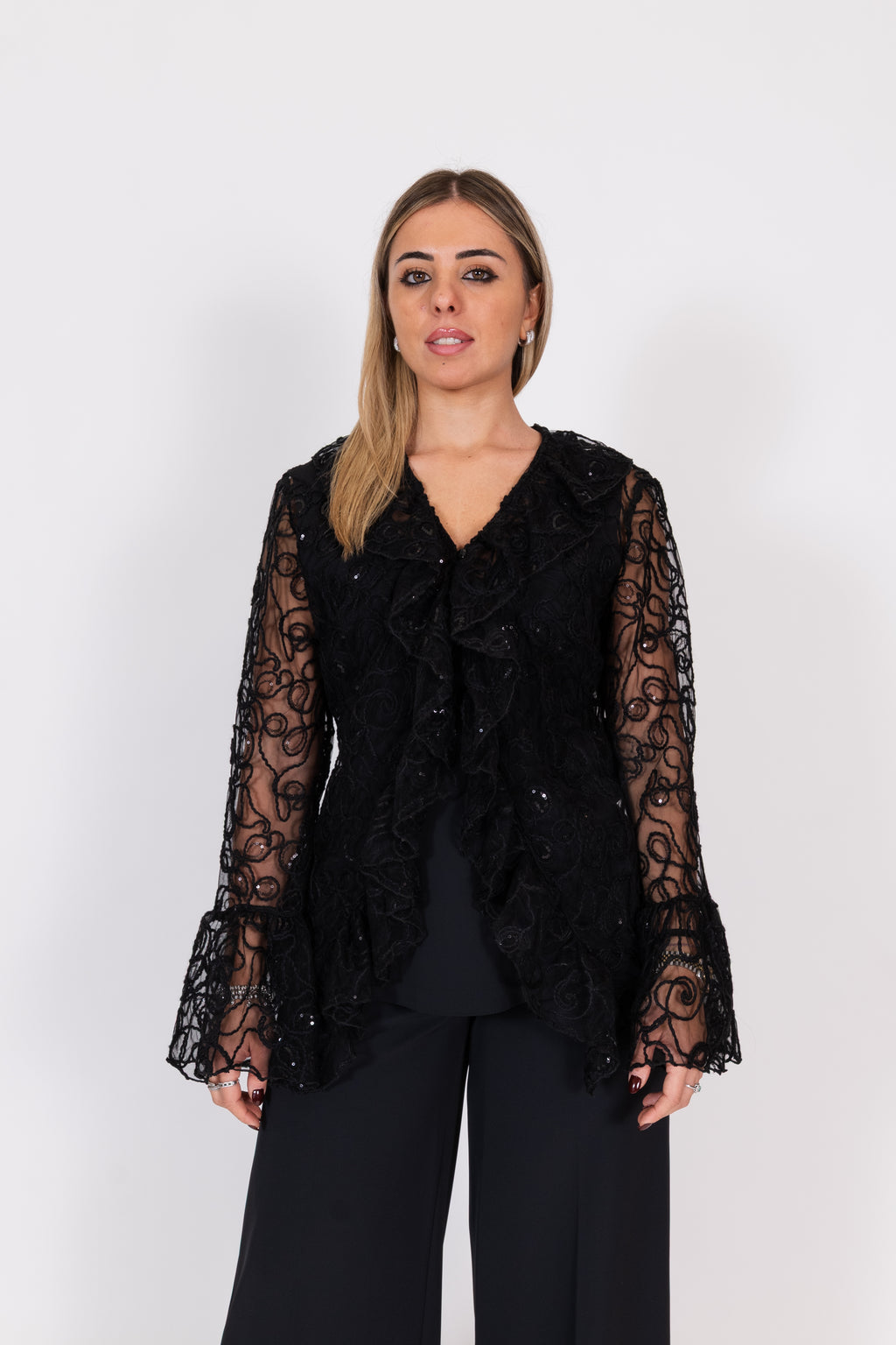 CAMICIA RICAMATA ECO
